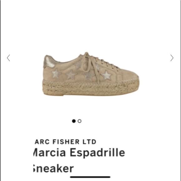 marc fisher marcia espadrille sneaker - Picture 2 of 6